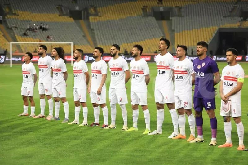 قائمة الزمالك لمواجهة البنك الأهلي في الدوري